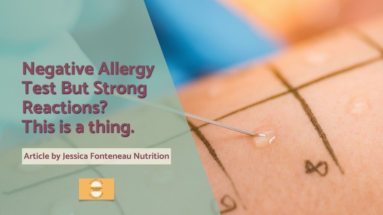 Negative Allergy Test But Strong Reactions? This is a thing.